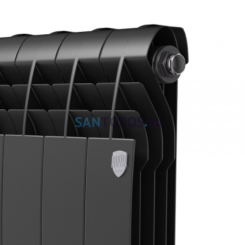 Радиатор Royal Thermo 350 х 4 секции BiLiner Noir Sable биметаллический секционный НС-1197123